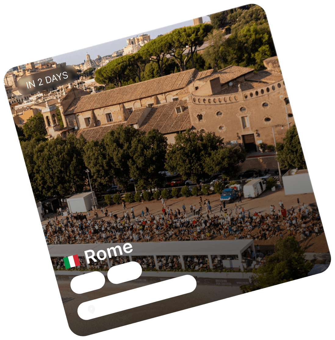 Rome show jumping event